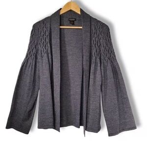 Philosophy Charcoal Cardigan Sweater